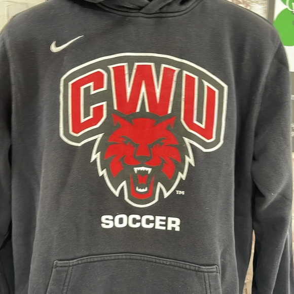 CWU soccer hoodie adult medium - Picture 3 of 6